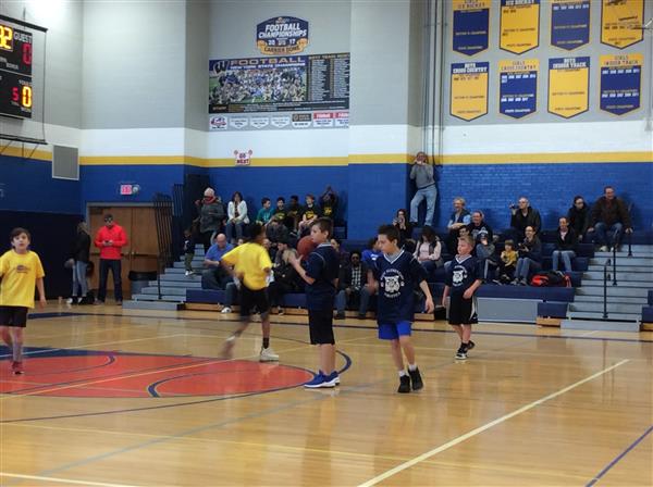 3 on 3 Elementary Basketball Boys Grade 5